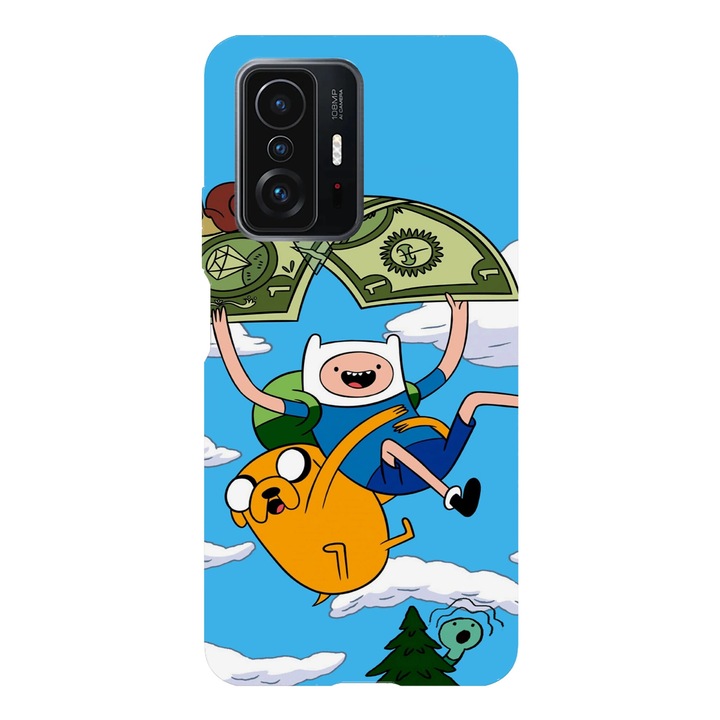 Husa telefon compatibila cu Xiaomi Redmi Note 14 Pro Plus, Viceversa, model One dolar Adventure time, Silicon, TPU