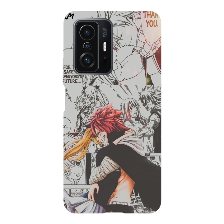 Husa telefon compatibila cu Xiaomi Redmi Note 14 Pro, Viceversa, model Natsu x Lucy Manga Fairy Tail, Silicon, TPU