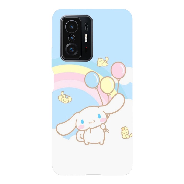 Husa telefon compatibila cu Xiaomi Redmi Note 14 Pro Plus, Viceversa, model Over the rainbow Cinnamonroll Hello Kitty, Silicon, TPU