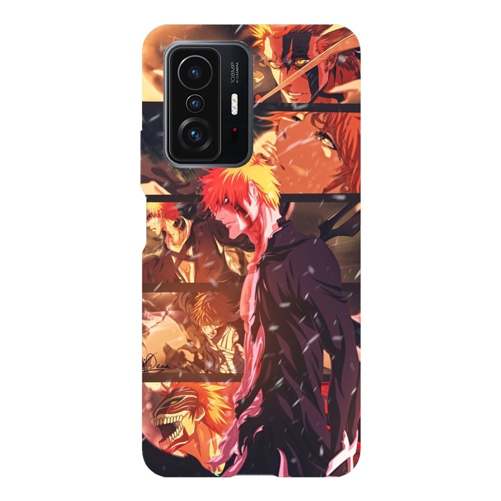 Husa telefon compatibila cu Xiaomi Redmi Note 14 Pro Plus, Viceversa, model Kurosaki Ichigo Bleach, Silicon, TPU
