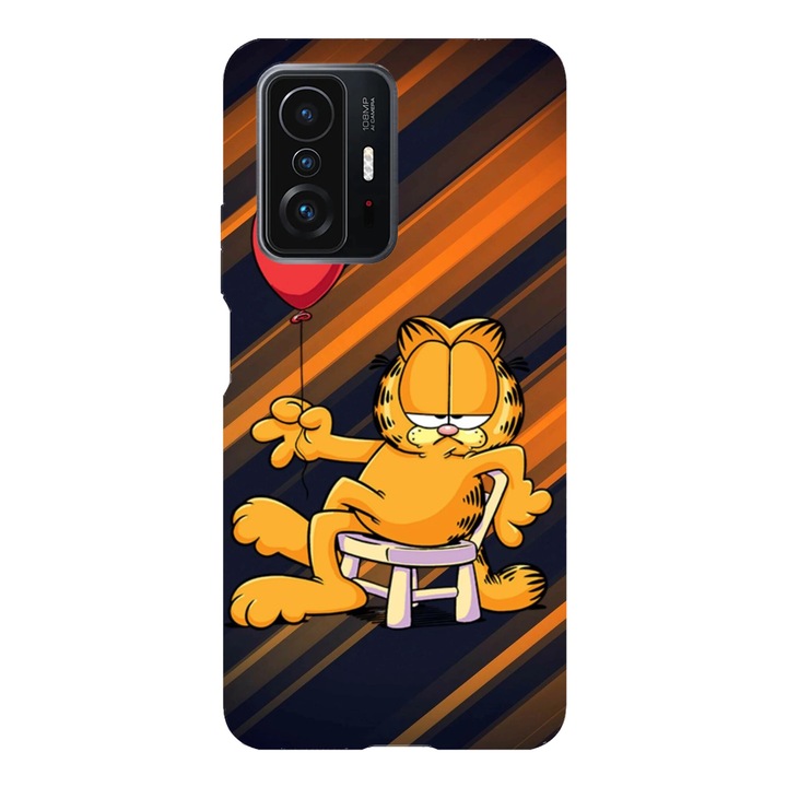 Husa telefon compatibila cu Xiaomi Redmi Note 14, Viceversa, model Lazy Garfiled, Silicon, TPU