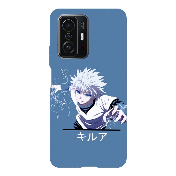 Husa telefon compatibila cu Xiaomi Redmi Note 14 Pro Plus, Viceversa, model Killua Electric Shock Hunter x Hunter, Silicon, TPU