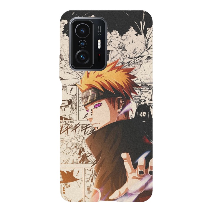 Husa telefon compatibila cu Xiaomi Redmi Note 14 Pro, Viceversa, model Pain Naruto, Silicon, TPU