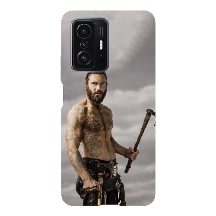 Husa telefon compatibila cu Xiaomi Redmi Note 14 Pro Plus, Viceversa, model Rollo Lothbrok Vikings, Silicon, TPU