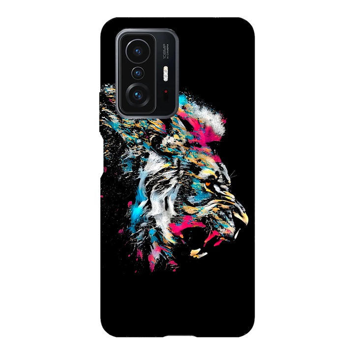 Husa telefon compatibila cu Xiaomi Redmi Note 14 Pro Plus, Viceversa, model Lion roar color edition, Silicon, TPU