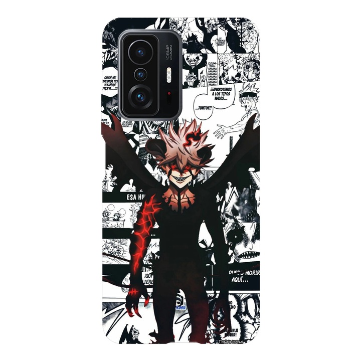 Husa telefon compatibila cu Xiaomi Redmi Note 14 Pro Plus, Viceversa, model Liebe Manga Black Clover, Silicon, TPU