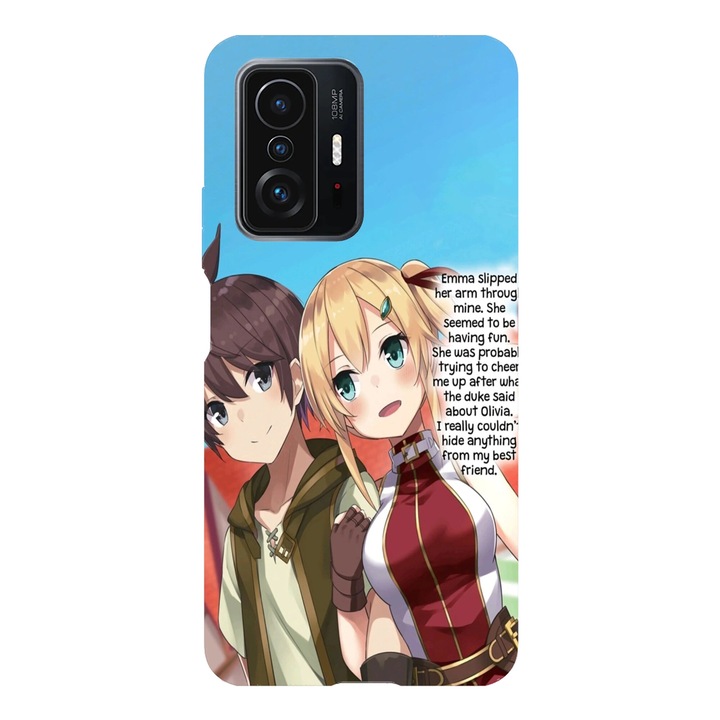 Husa telefon compatibila cu Xiaomi Redmi Note 14 Pro Plus, Viceversa, model Noir x Emma The Hidden Dungeon Only I Can Enter, Silicon, TPU