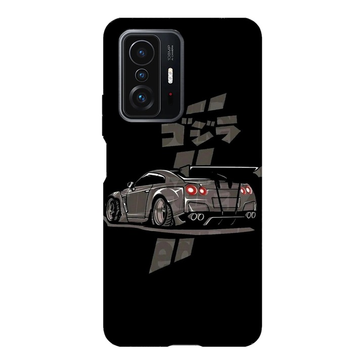 Husa telefon compatibila cu Xiaomi Redmi Note 14 Pro, Viceversa, model Nissan GTR, Silicon, TPU