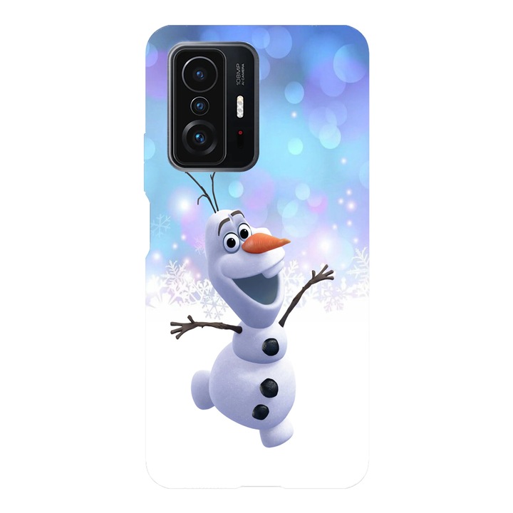 Husa telefon compatibila cu Xiaomi Redmi Note 14 Pro, Viceversa, model Olaf from Frozen, Silicon, TPU