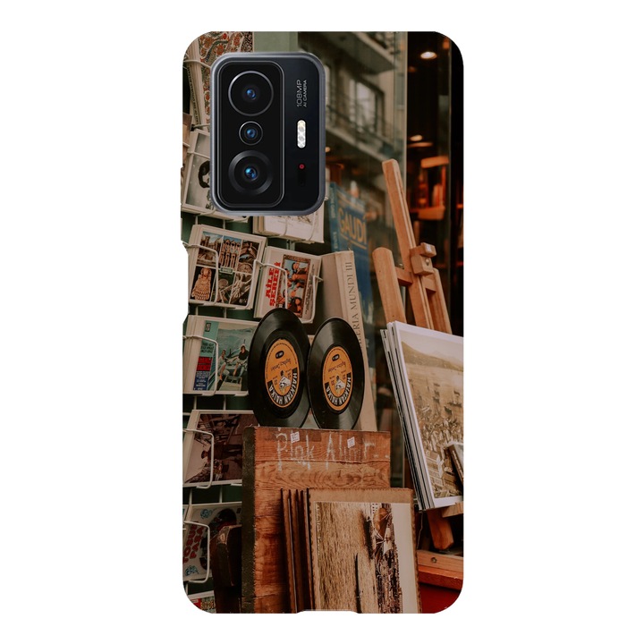 Husa telefon compatibila cu Xiaomi Redmi Note 14 Pro Plus, Viceversa, model Retro shop, Silicon, TPU