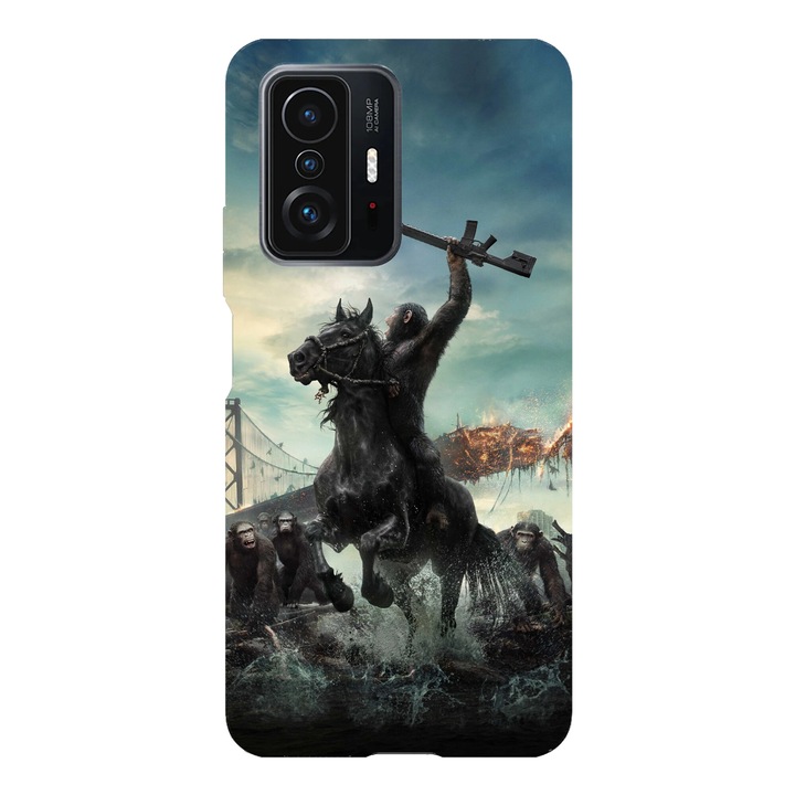 Husa telefon compatibila cu Xiaomi Redmi Note 14 Pro, Viceversa, model Planet of the Apes, Silicon, TPU