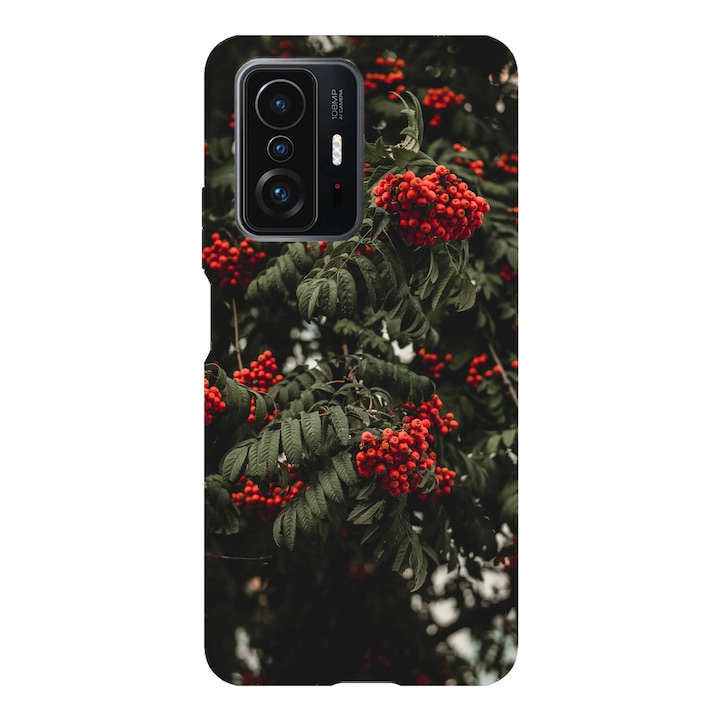 Husa telefon compatibila cu Xiaomi Redmi Note 14 Pro, Viceversa, model Rowan Berry, Silicon, TPU