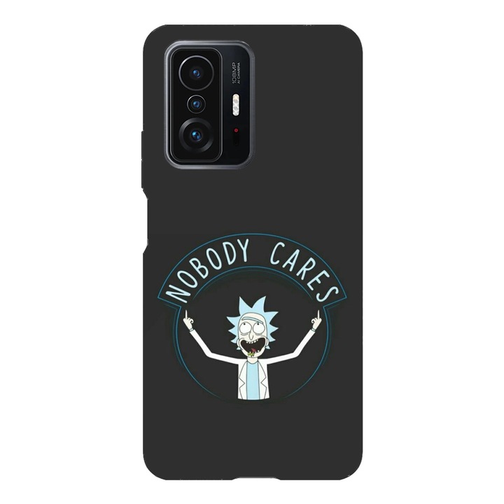Husa telefon compatibila cu Xiaomi Redmi Note 14 Pro Plus, Viceversa, model Nobody Cares Rick, Silicon, TPU