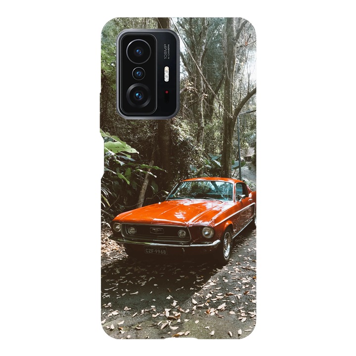 Husa telefon compatibila cu Xiaomi Redmi Note 14 Pro Plus, Viceversa, model Red Mustang, Silicon, TPU