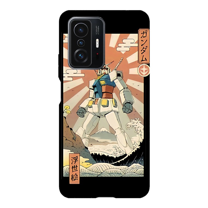 Husa telefon compatibila cu Xiaomi Redmi Note 14 Pro Plus, Viceversa, model Samurai Robot Suit, Silicon, TPU
