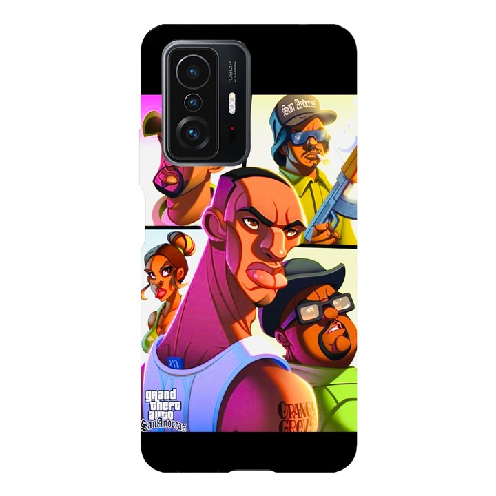 Husa telefon compatibila cu Xiaomi Redmi Note 14 Pro Plus, Viceversa, model San andreas, Silicon, TPU