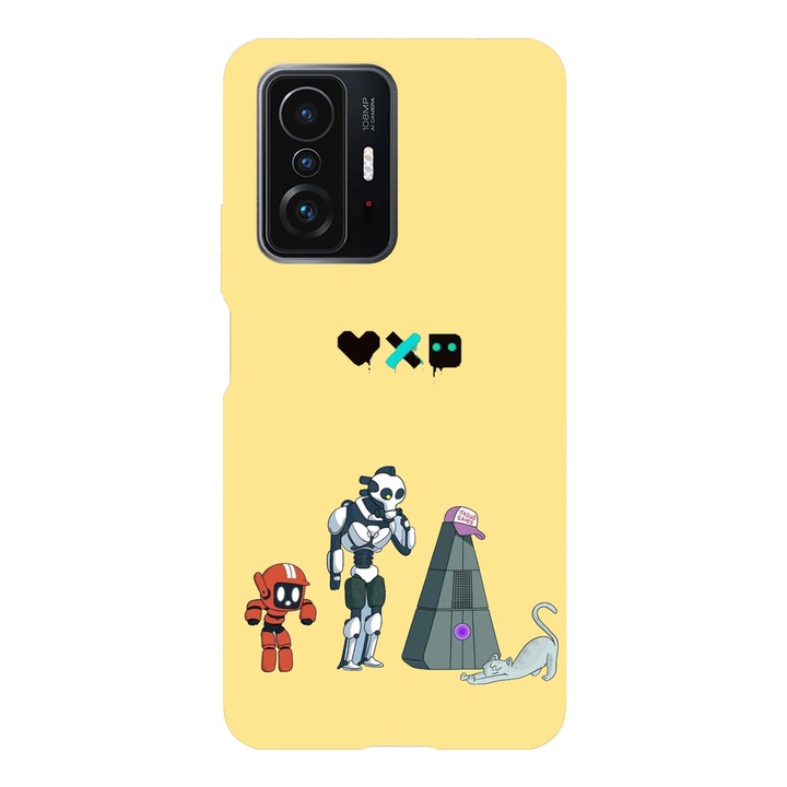 Husa telefon compatibila cu Xiaomi Redmi Note 14 Pro Plus, Viceversa, model Robot Squad Love Death Robots, Silicon, TPU
