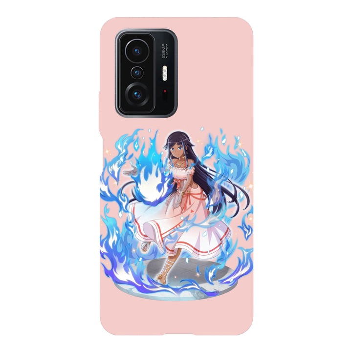 Husa telefon compatibila cu Xiaomi Redmi Note 14 Pro Plus, Viceversa, model Priestess Ilia DanMachi, Silicon, TPU
