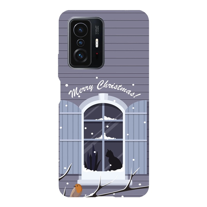 Husa telefon compatibila cu Xiaomi Redmi Note 14 Pro Plus, Viceversa, model Snowy Day, Silicon, TPU