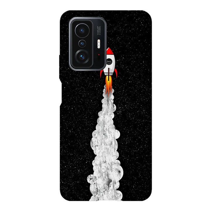 Husa telefon compatibila cu Xiaomi Redmi Note 14 Pro Plus, Viceversa, model Space invaders, Silicon, TPU