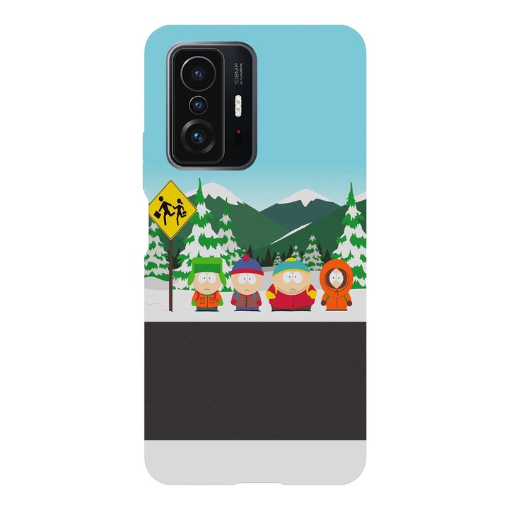 Husa telefon compatibila cu Xiaomi Redmi Note 14 Pro Plus, Viceversa, model South Park street, Silicon, TPU