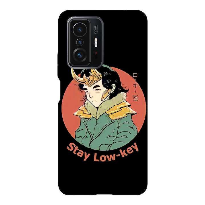 Husa telefon compatibila cu Xiaomi Redmi Note 14 Pro Plus, Viceversa, model Stay Low Key, Silicon, TPU