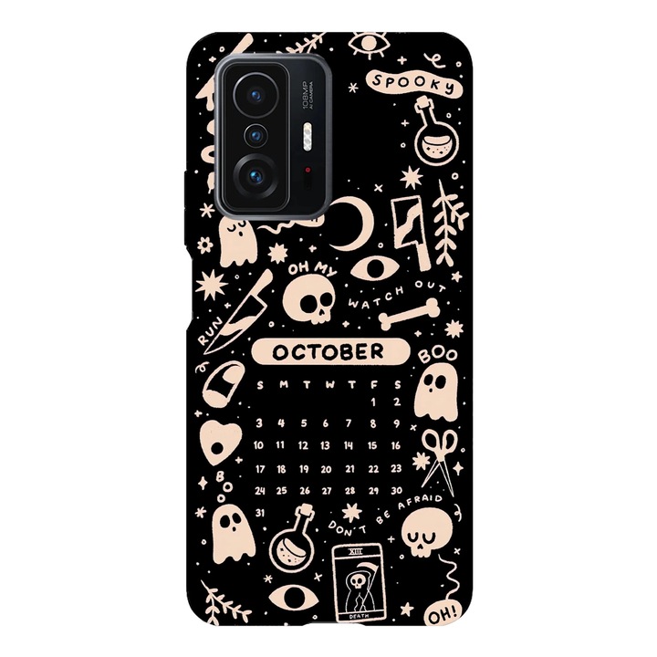 Husa telefon compatibila cu Xiaomi Redmi Note 14 Pro Plus, Viceversa, model Spooktober, Silicon, TPU