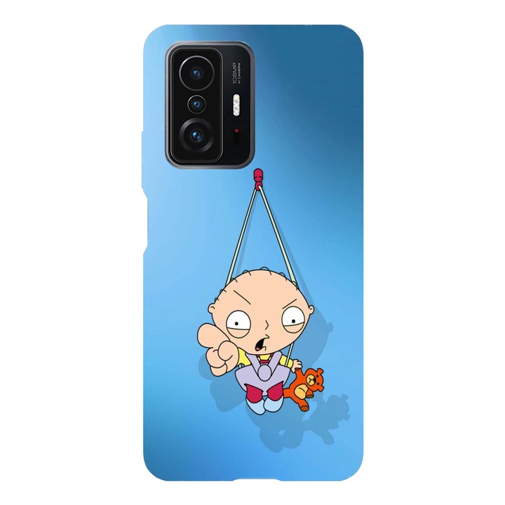 Husa telefon compatibila cu Xiaomi Redmi Note 14 Pro Plus, Viceversa, model Stewie Griffin Swing, Silicon, TPU