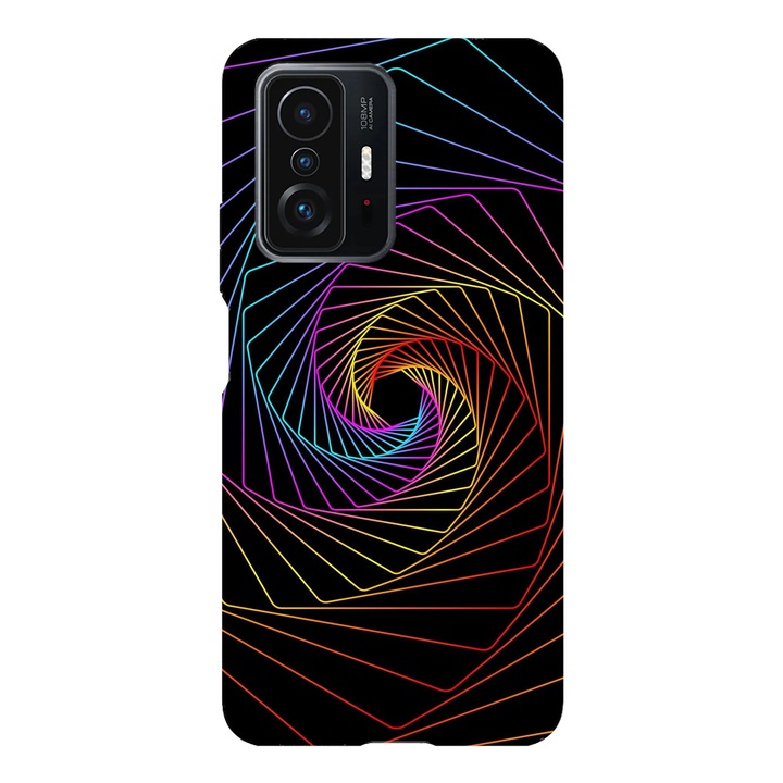 Husa telefon compatibila cu Xiaomi Redmi Note 14 Pro Plus, Viceversa, model Spiral Void, Silicon, TPU