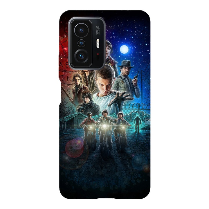 Husa telefon compatibila cu Xiaomi Redmi Note 14 Pro Plus, Viceversa, model Stranger Things the massacre at Hawkins lab, Silicon, TPU