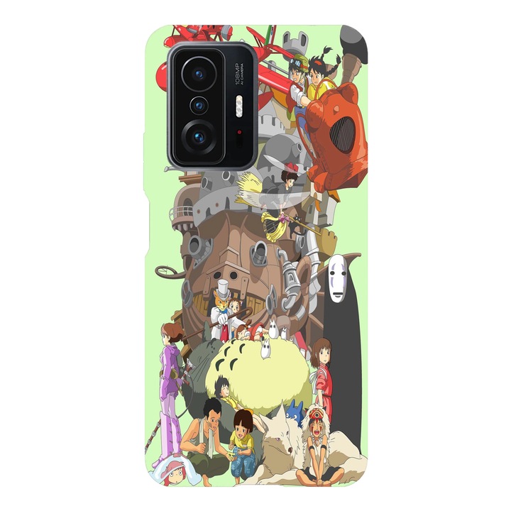 Husa telefon compatibila cu Xiaomi Redmi Note 14 Pro Plus, Viceversa, model Studio Ghibli, Silicon, TPU