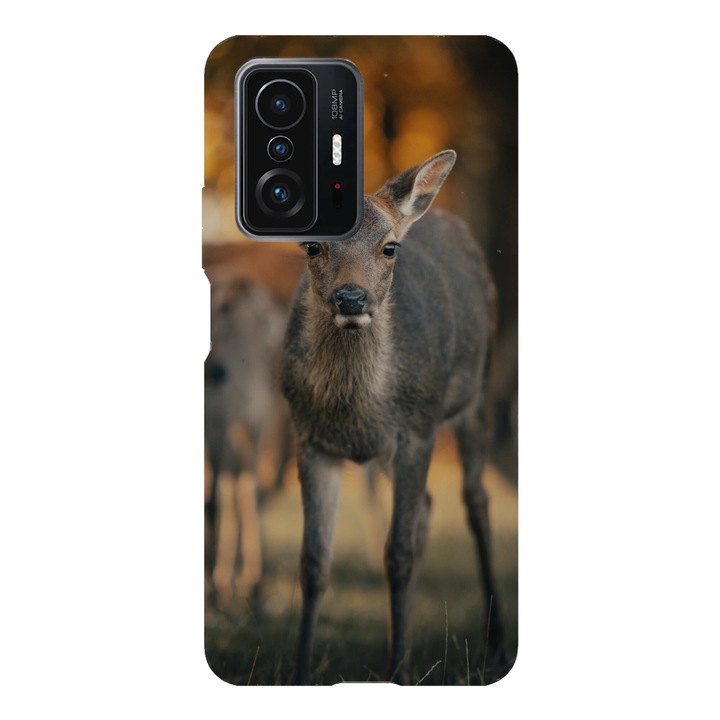 Husa telefon compatibila cu Xiaomi Redmi Note 14 Pro, Viceversa, model Sweet baby deer, Silicon, TPU