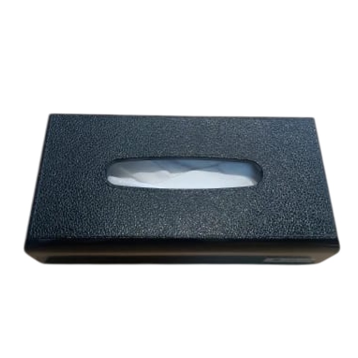 ABS asztali szalvéta adagoló - Elegáns, Tartós, Prémium szállodákba, éttermekbe, irodákba, üdülőhelyekre és otthoni használatra - Fekete szín, ElriBird