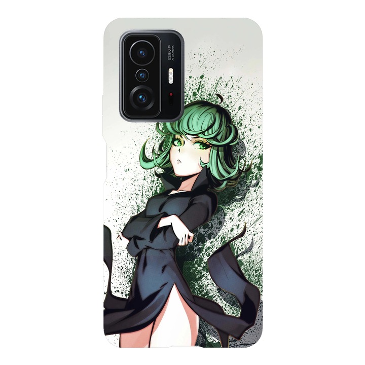 Husa telefon compatibila cu Xiaomi Redmi Note 14 Pro Plus, Viceversa, model Tatsumaki One maad Punch Man, Silicon, TPU