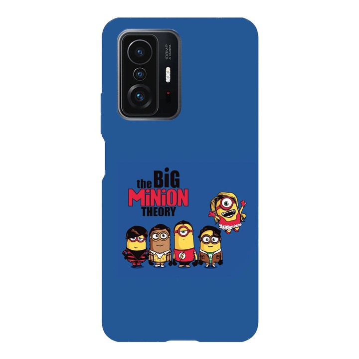 Husa telefon compatibila cu Xiaomi Redmi Note 14 Pro Plus, Viceversa, model The big minion theory Minions, Silicon, TPU