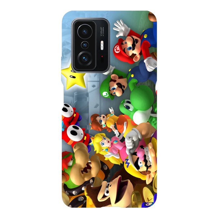 Husa telefon compatibila cu Xiaomi Redmi Note 14 Pro Plus, Viceversa, model Super Mario Universe, Silicon, TPU