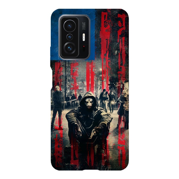 Husa telefon compatibila cu Xiaomi Redmi Note 14 Pro Plus, Viceversa, model The forever Purge, Silicon, TPU