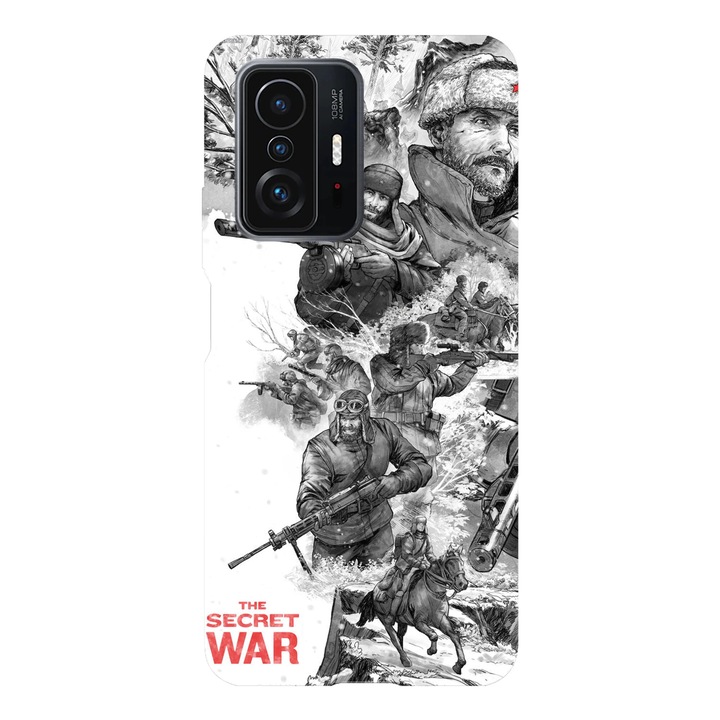 Husa telefon compatibila cu Xiaomi Redmi Note 14 Pro Plus, Viceversa, model The secret war Love Death Robots, Silicon, TPU