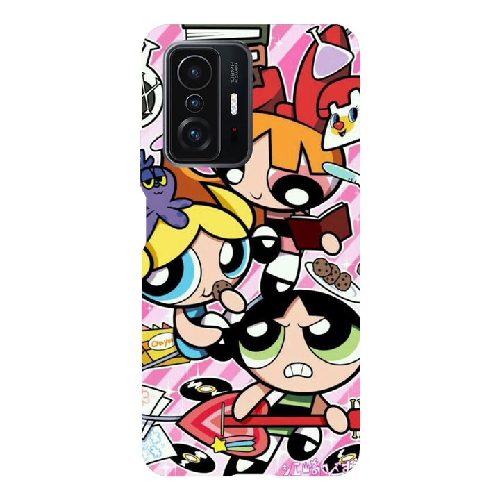 Husa telefon compatibila cu Xiaomi Redmi Note 14 Pro Plus, Viceversa, model The Powerpuff Girls, Silicon, TPU