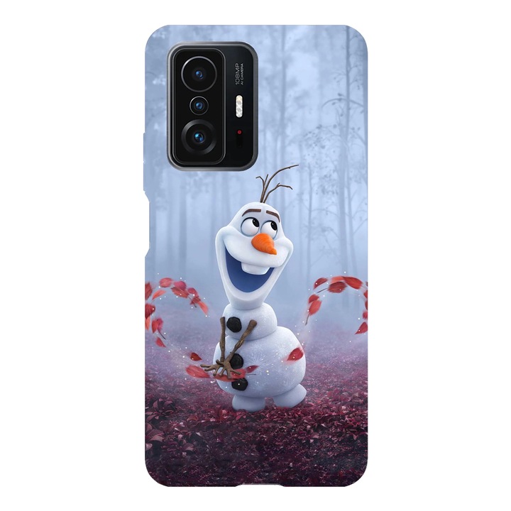 Husa telefon compatibila cu Xiaomi Redmi Note 14 Pro, Viceversa, model Olaf in forest Frozen, Silicon, TPU