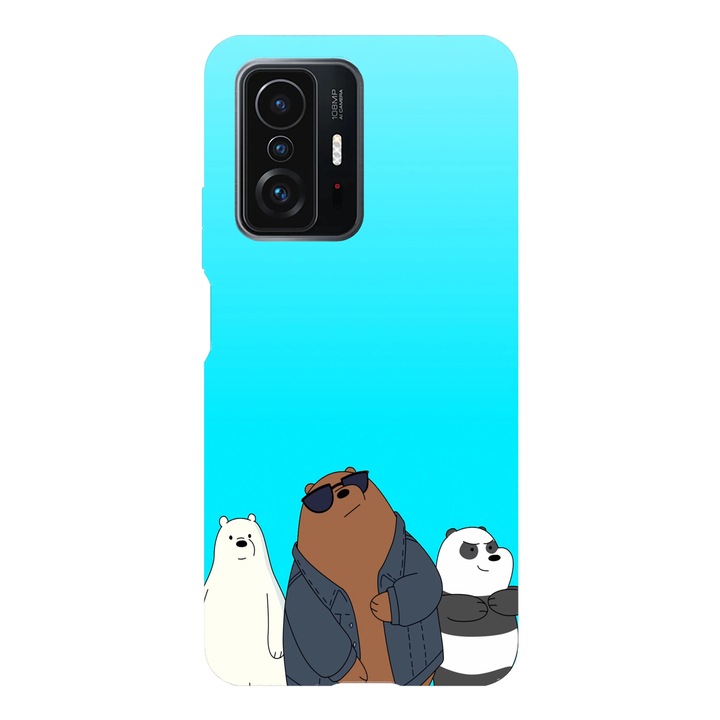 Husa telefon compatibila cu Xiaomi Redmi Note 14 Pro, Viceversa, model The Three Bears gang, Silicon, TPU