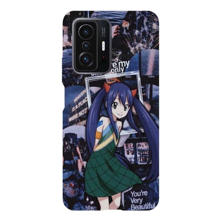 Husa telefon compatibila cu Xiaomi Redmi Note 14 Pro Plus, Viceversa, model Wendy Marvell Fairy Tail, Silicon, TPU