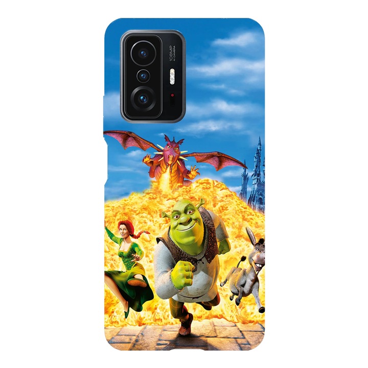Husa telefon compatibila cu Xiaomi Redmi Note 14, Viceversa, model Shrek adventures, Silicon, TPU