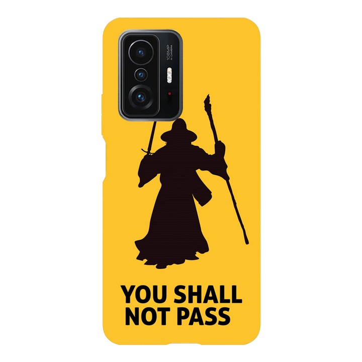Husa telefon compatibila cu Xiaomi Redmi Note 14 Pro Plus, Viceversa, model You shall not pass The Lord of the rings, Silicon, TPU