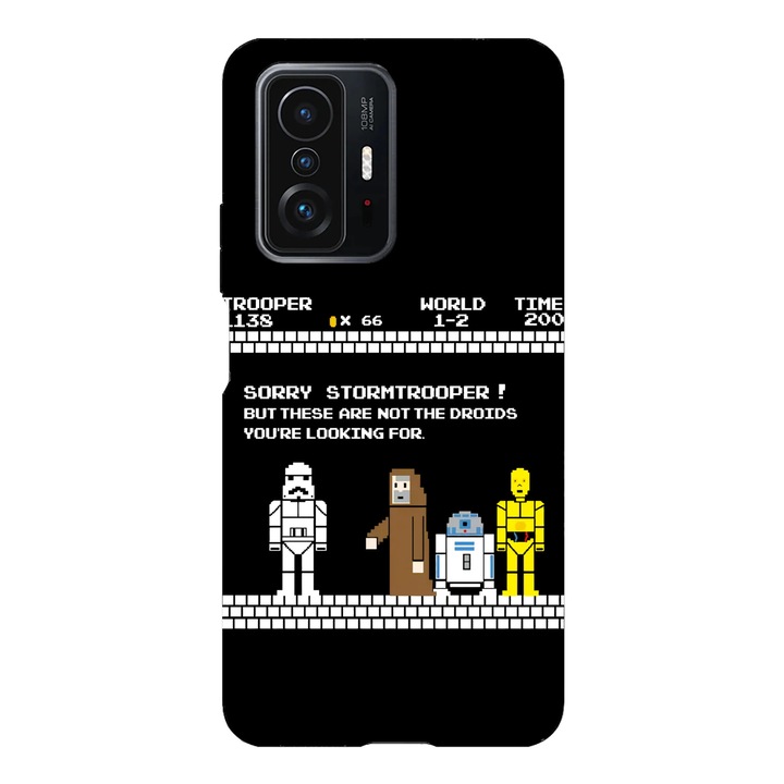 Husa telefon compatibila cu Xiaomi Redmi Note 14 Pro, Viceversa, model These are not the droids you are looking for, Silicon, TPU