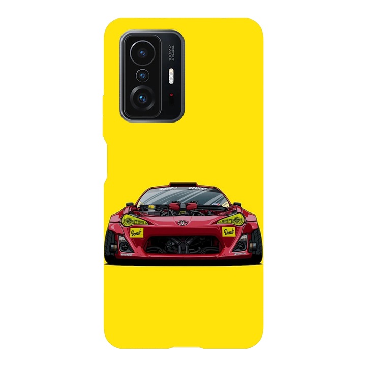 Husa telefon compatibila cu Xiaomi Redmi Note 14 Pro Plus, Viceversa, model Toyota GT86 Racing, Silicon, TPU