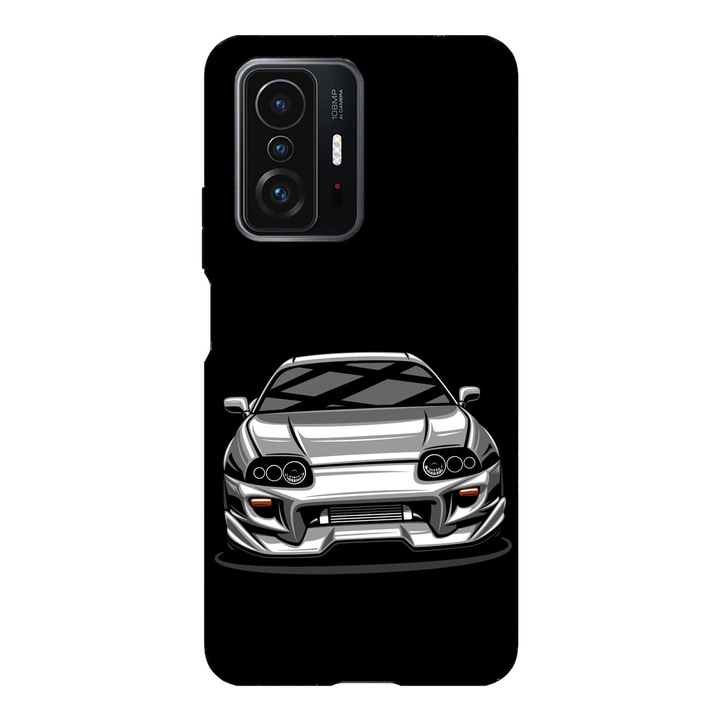Калъф за телефон, съвместим с Xiaomi Redmi Note 14 Pro Plus, Viceversa, модел Toyota supra mk4, силикон, TPU