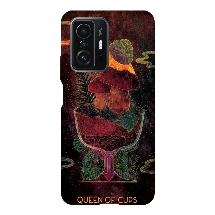 Husa telefon compatibila cu Xiaomi Redmi Note 14 Pro Plus, Viceversa, model Queen of cups, Silicon, TPU