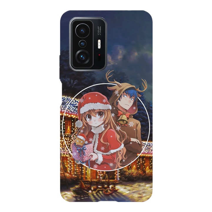 Husa telefon compatibila cu Xiaomi Redmi Note 14 Pro, Viceversa, model Aisaka Taiga, Takasu Ryuuji Tora Dora, Silicon, TPU