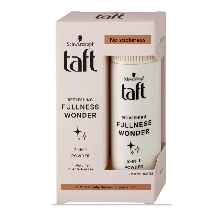 Pachet 3 X Fixativ Pudra Taft Fulness Wonder 10g